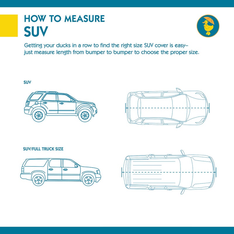 Duck Covers DUCKCOVERS Weather Defender SUV Cover, Fits SUVs up to 15 ft. 5 in. L - Image 2